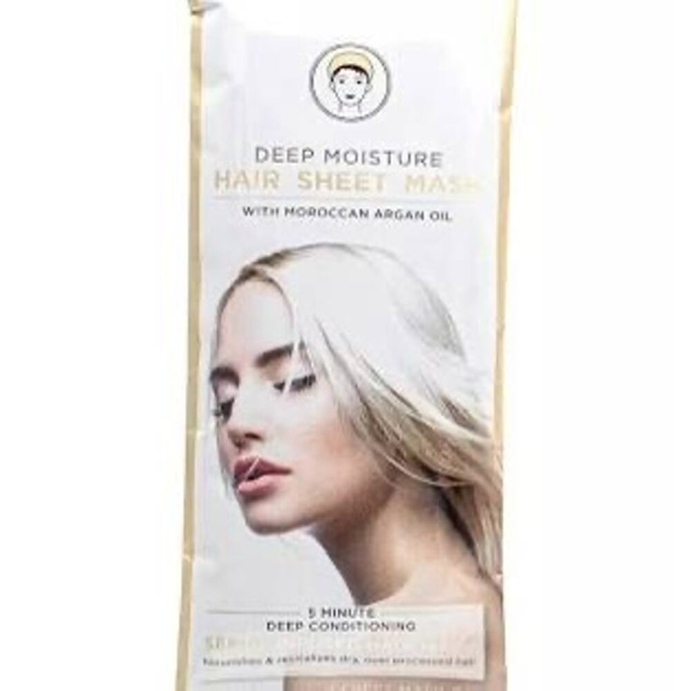 Orlando Pita Deep Moisture HAIR SHEET MASK Serum Infused Hair Wrap.